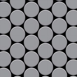 ALLOY Mosaik Fliese Massiv Metall Edelstahl Hochglanz Grau 1