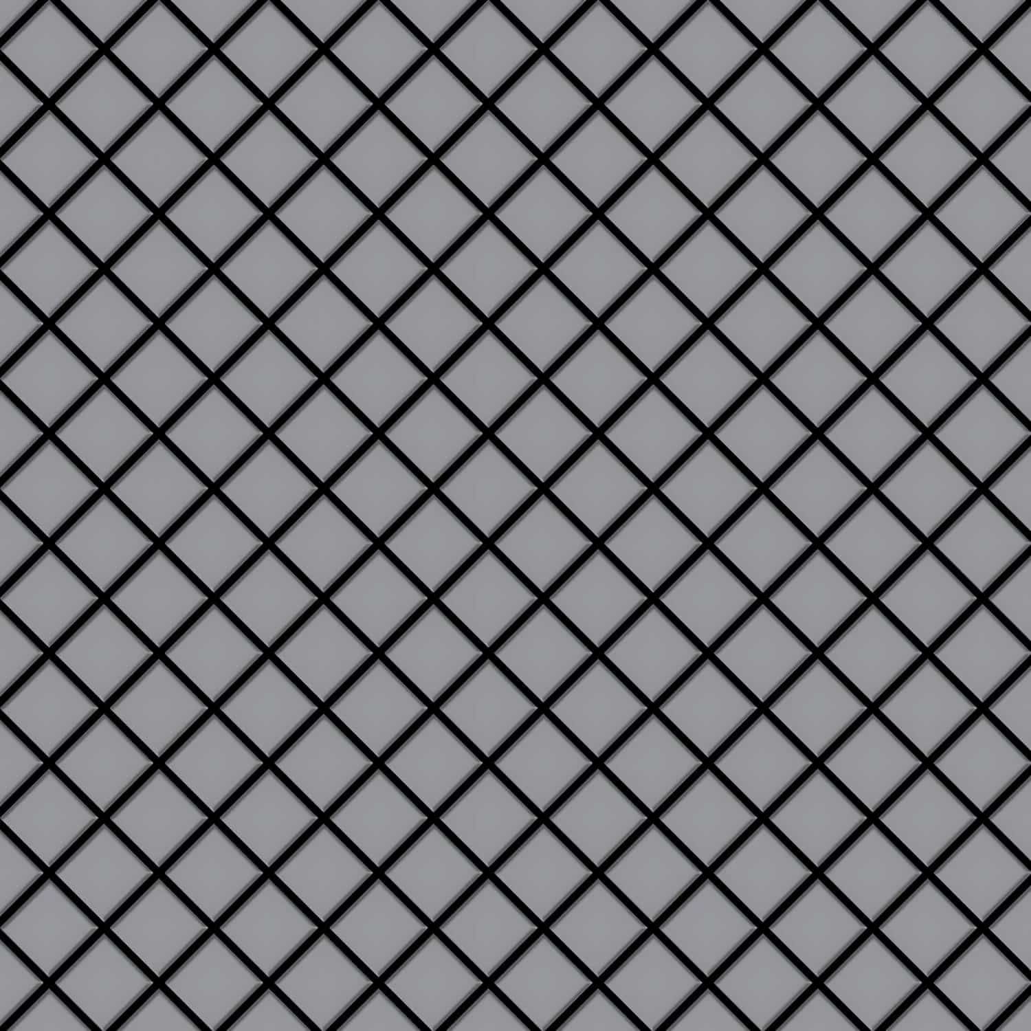 ALLOY Mosaik Fliese Massiv Metall Edelstahl Matt Grau 1