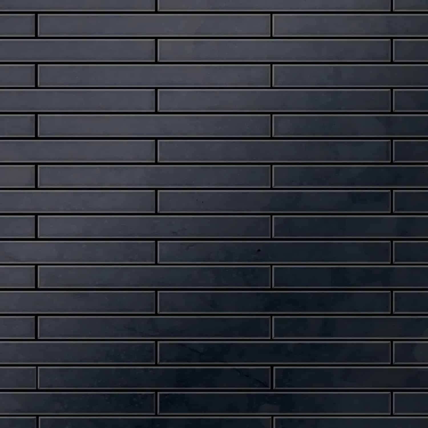 ALLOY Mosaik Fliese Massiv Metall Rohstahl Gewalzt Grau 1