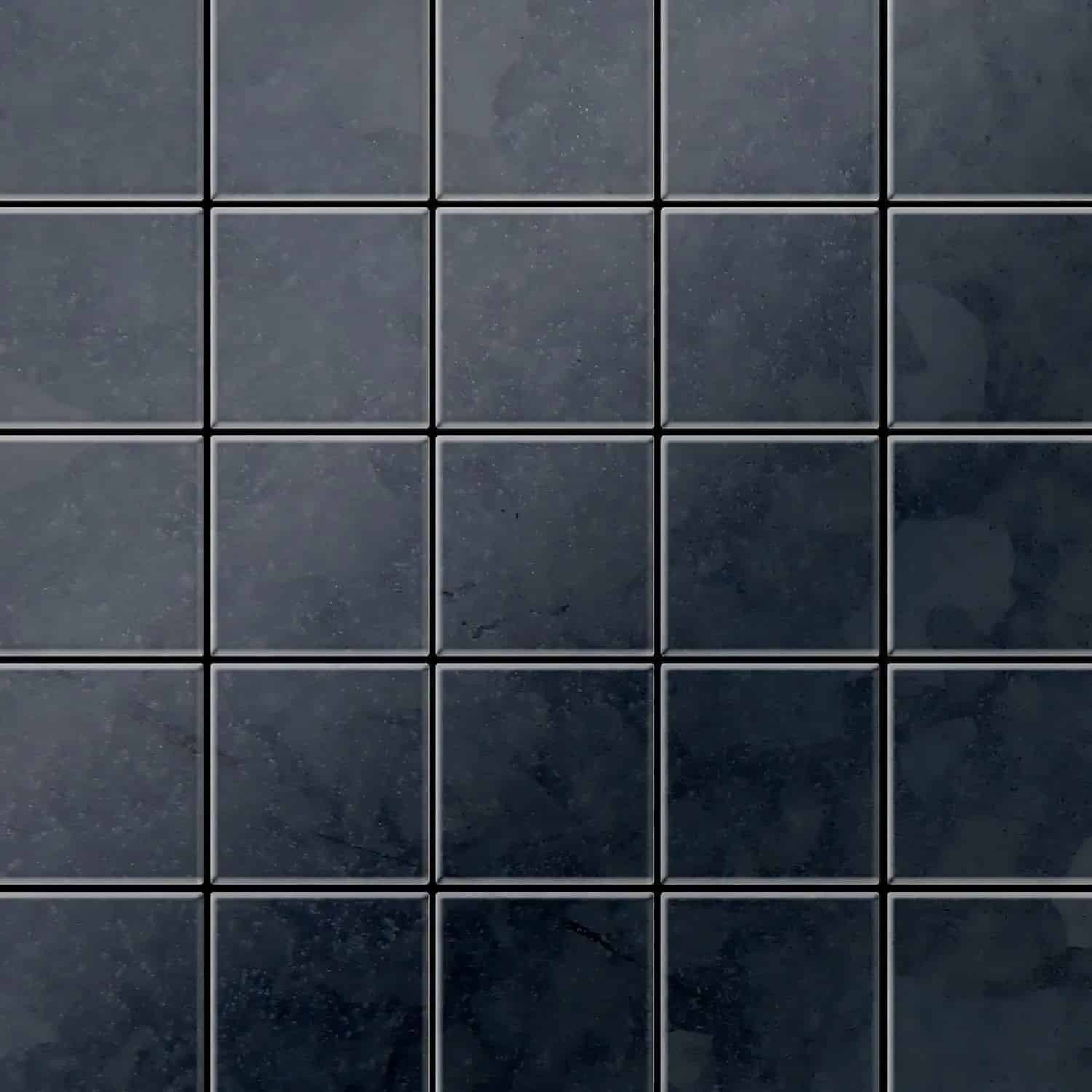 ALLOY Mosaik Fliese Massiv Metall Rohstahl Gewalzt Grau 1