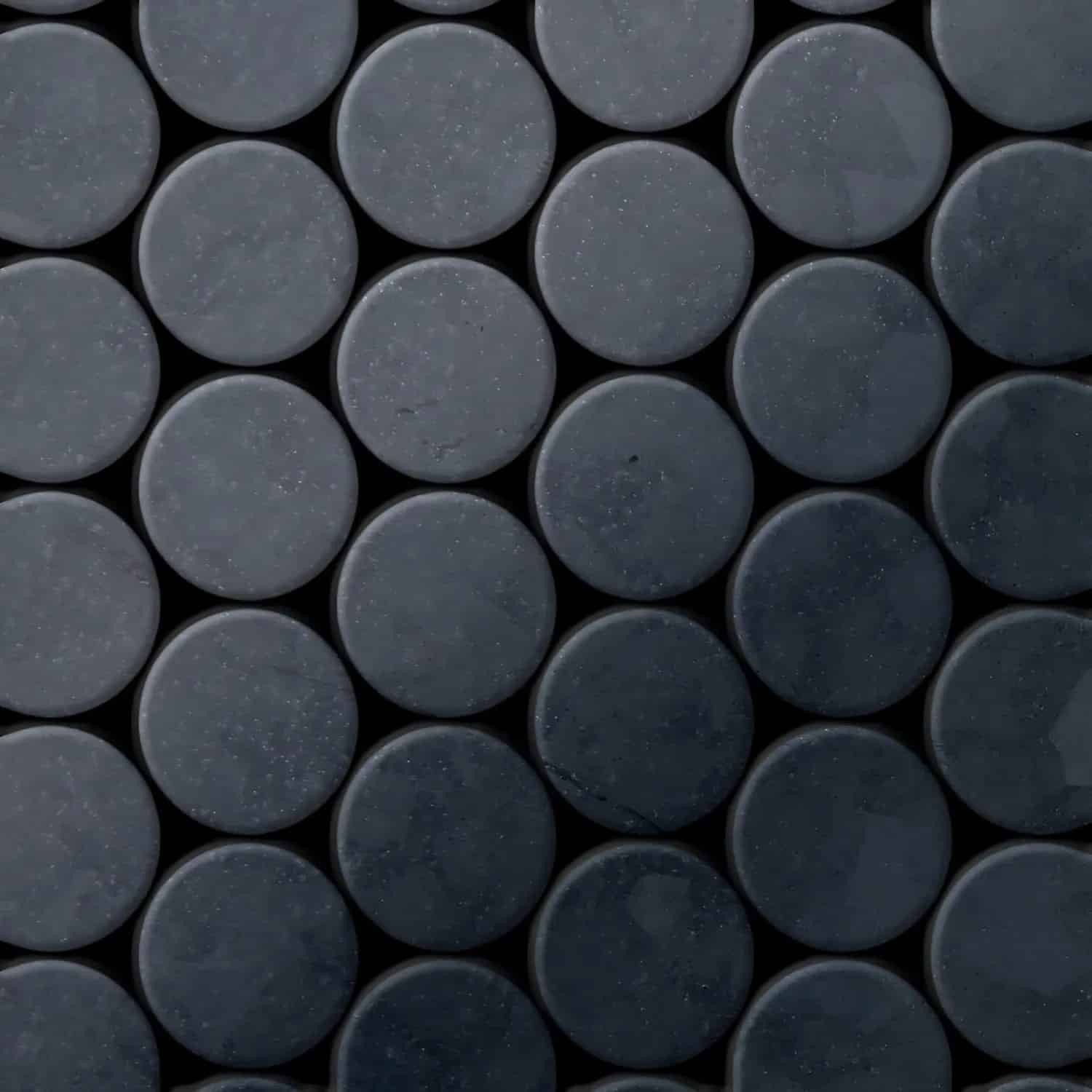 ALLOY Mosaik Fliese Massiv Metall Rohstahl Gewalzt Grau 1