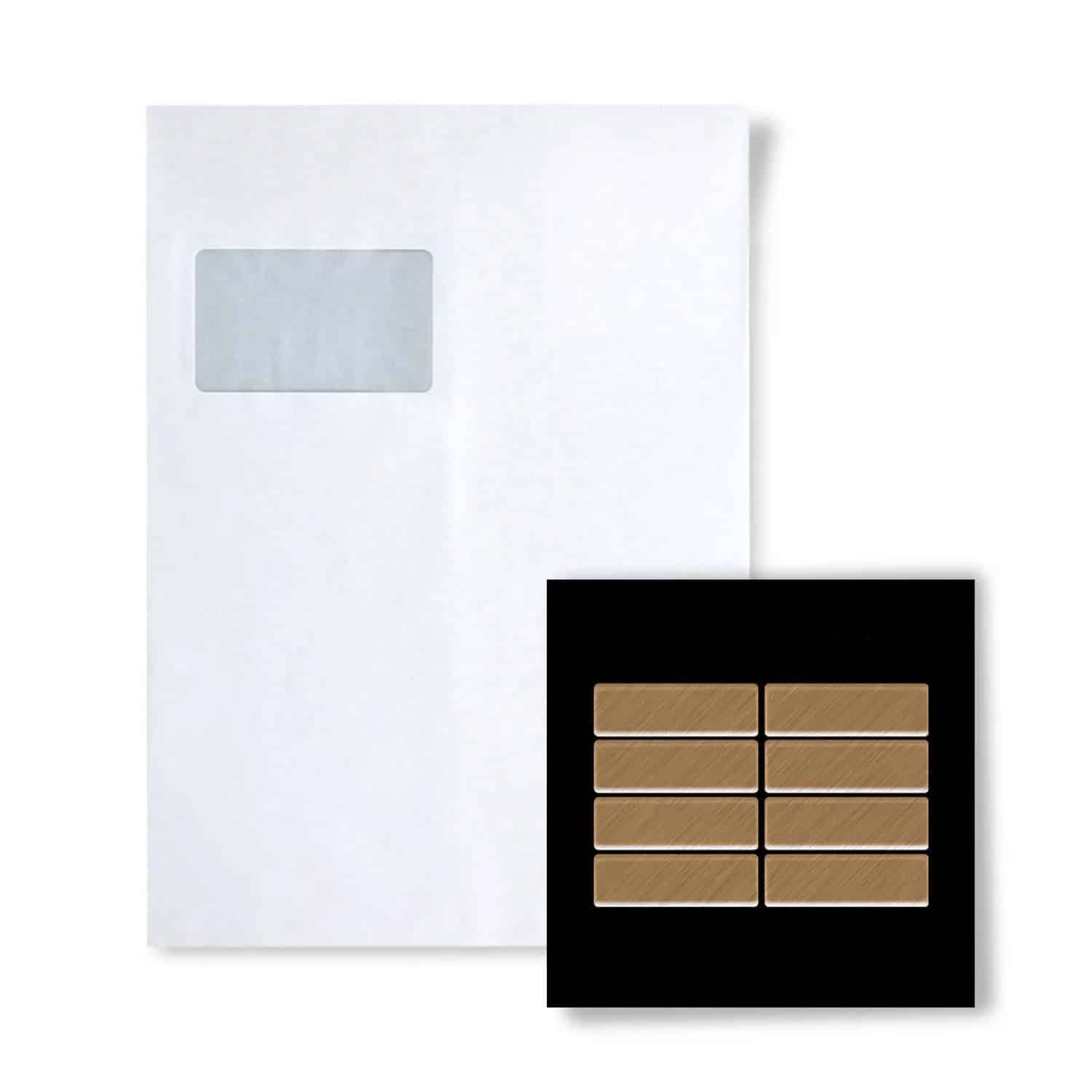 ALLOY Mosaik MUSTER S-Cabin-Ti-AB Cabin Titan Amber Gebürstet