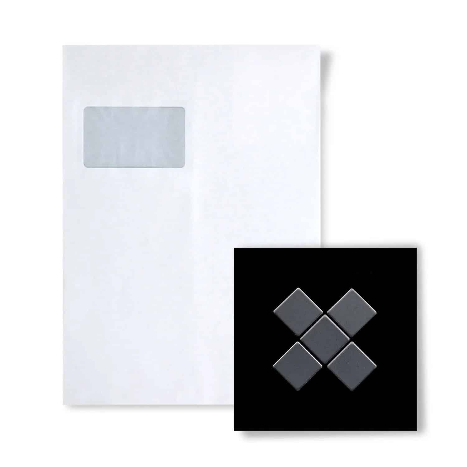 ALLOY Mosaik MUSTER S-Diamond-RS Diamond Rohstahl Gewalzt