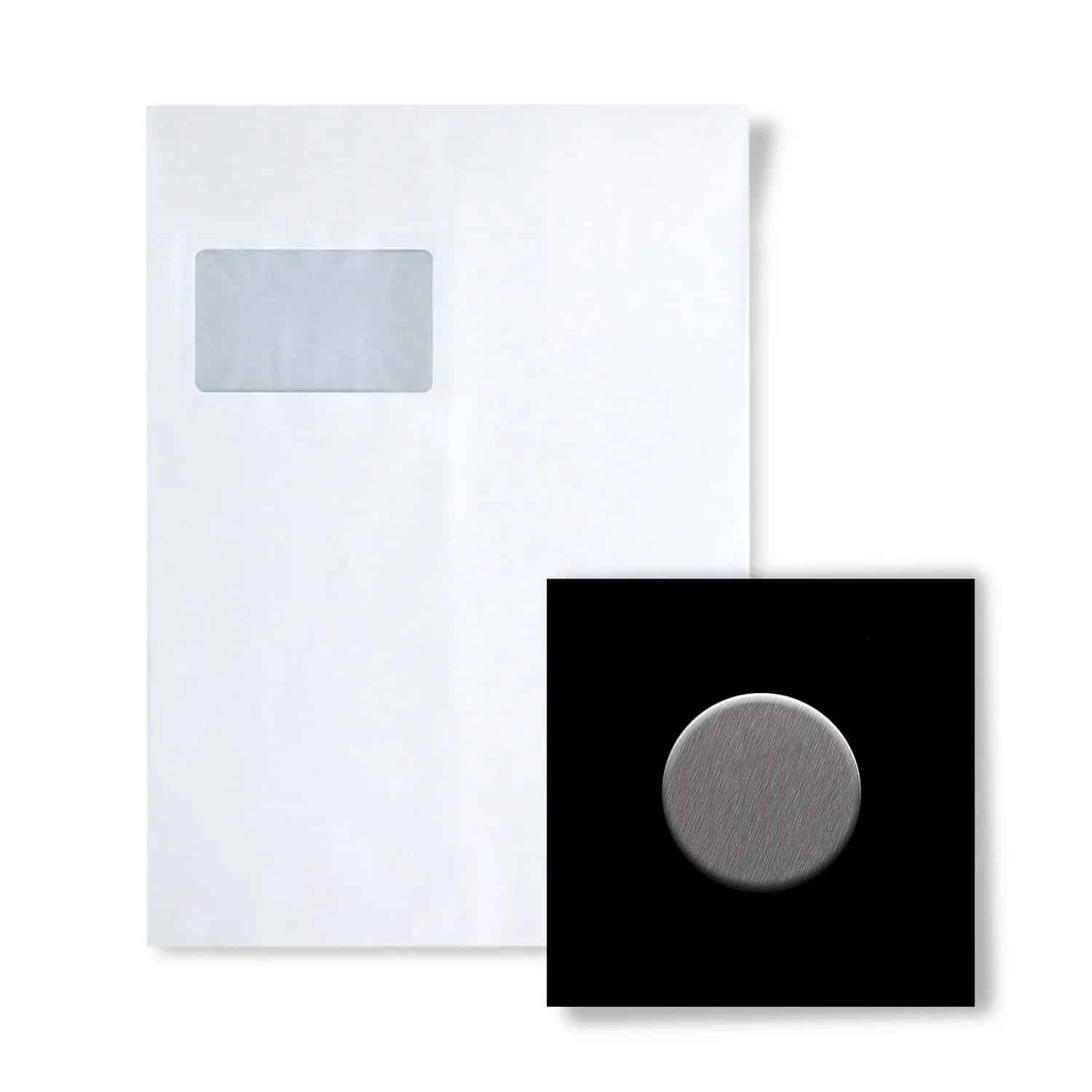 ALLOY Mosaik MUSTER S-Dome-S-S-B Dome Edelstahl Gebürstet