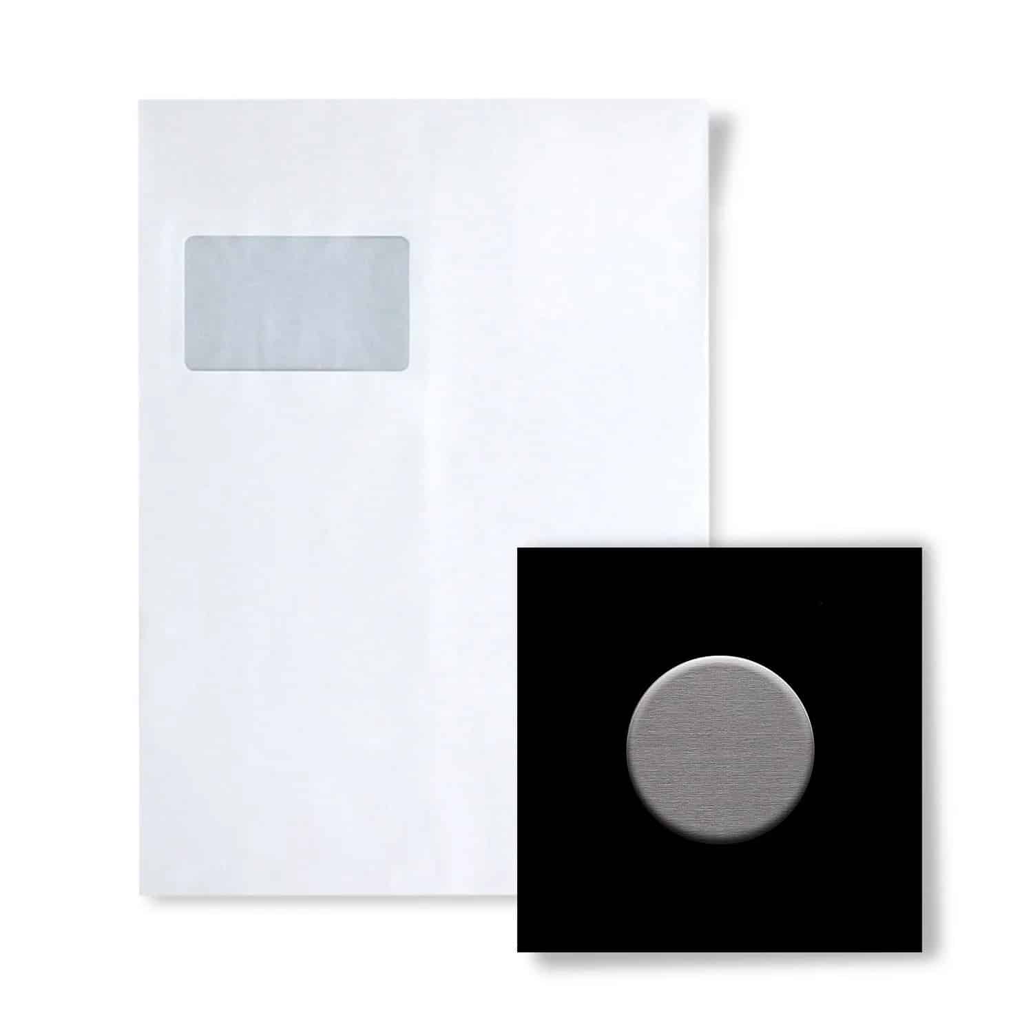 ALLOY Mosaik MUSTER S-Dome-Ti-SB Dome Titan Smoke Gebürstet