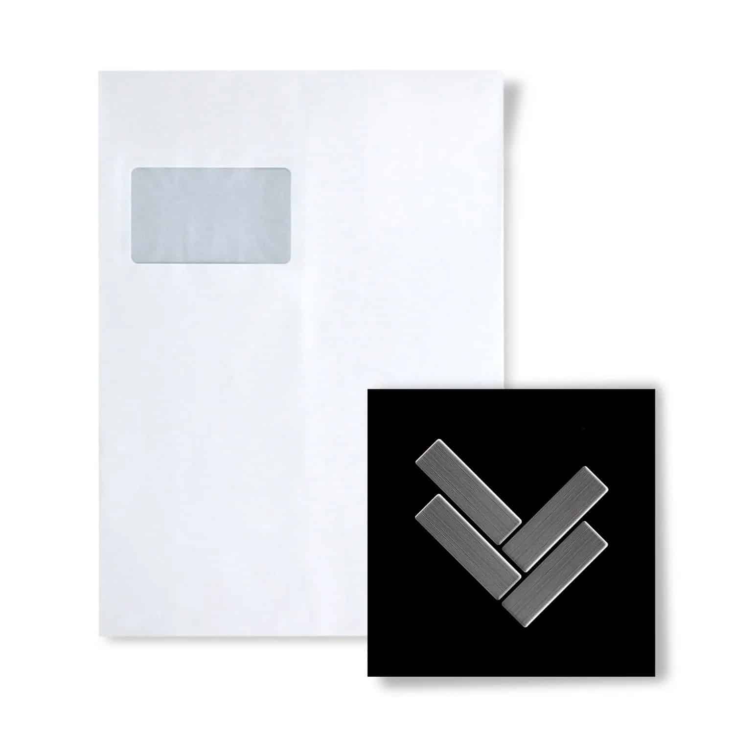 ALLOY Mosaik MUSTER S-Herringbone-Ti-SB Herringbone Titan Smoke Gebürstet