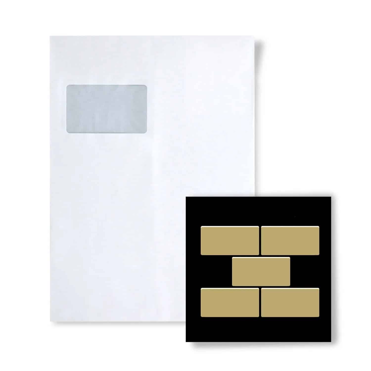 ALLOY Mosaik MUSTER S-House-Ti-GM House Titan Gold Hochglänzend