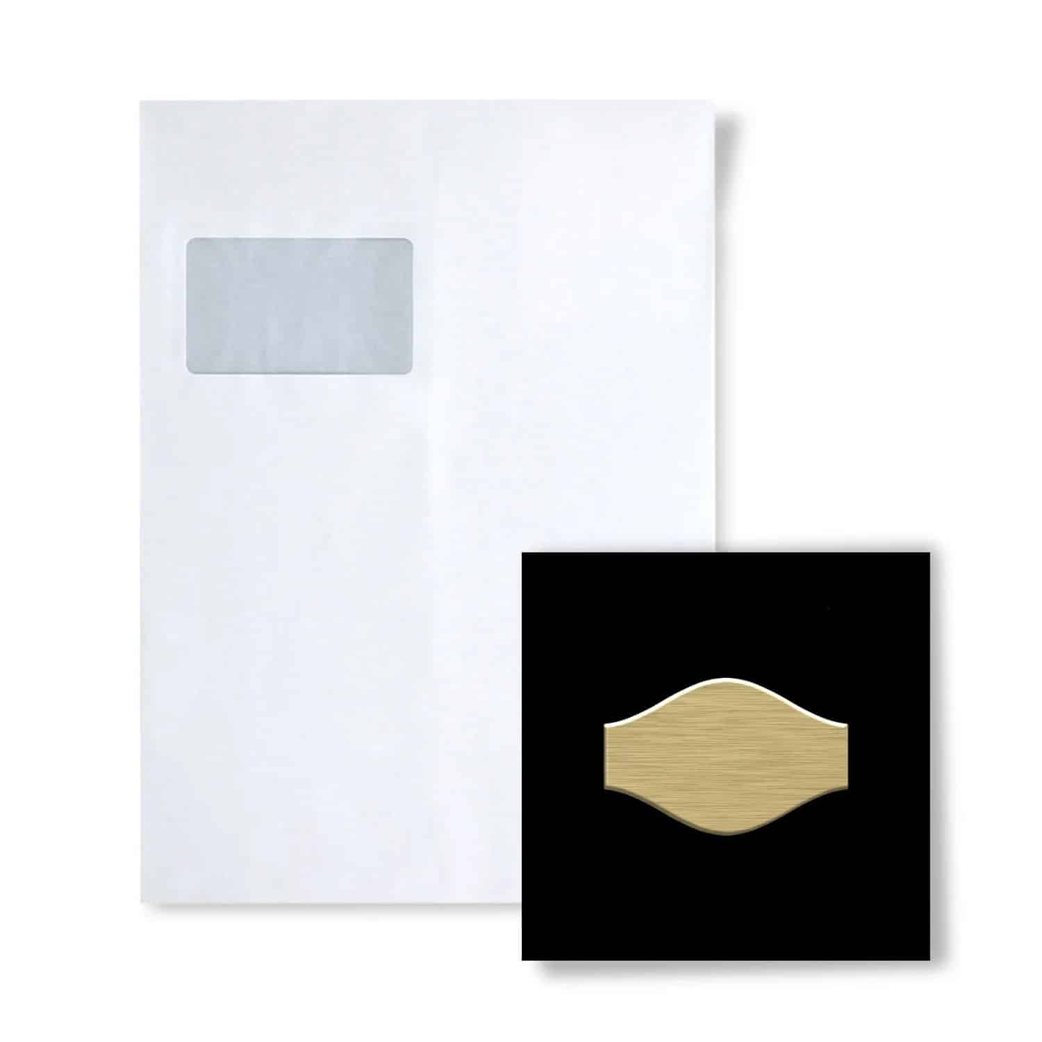 ALLOY Mosaik MUSTER S-Karma-Ti-GB Karma Titan Gold Gebürstet