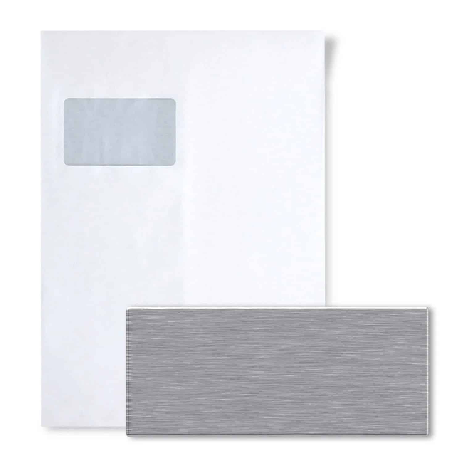 ALLOY Mosaik MUSTER S-Subway-S-S-B Subway Edelstahl Gebürstet