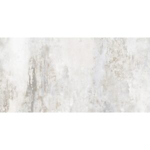 Bodenfliese Feinsteinzeug Art silver Grau Glasiert Poliert 60 cm x 120 cm