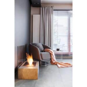 Bodenfliese Feinsteinzeug Geo grey Grau Glasiert Poliert 60 cm x 120 cm