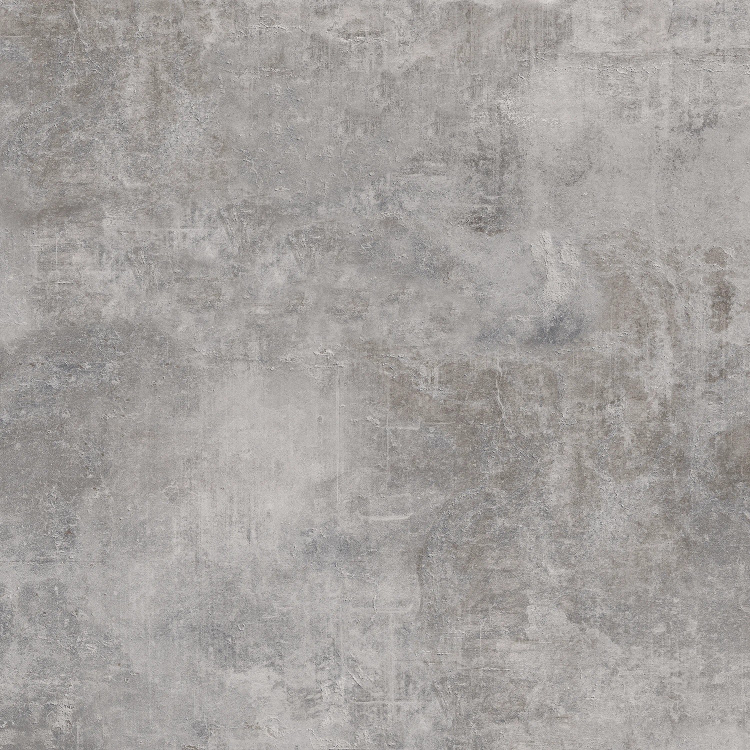 Bodenfliese Feinsteinzeug Lunagris gris Glasiert Poliert 60 cm x 60 cm