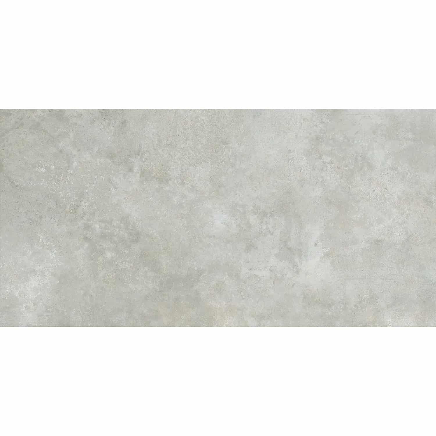 Bodenfliese Feinsteinzeug Metallique grau Grau Glasiert Poliert 60 cm x 30 cm
