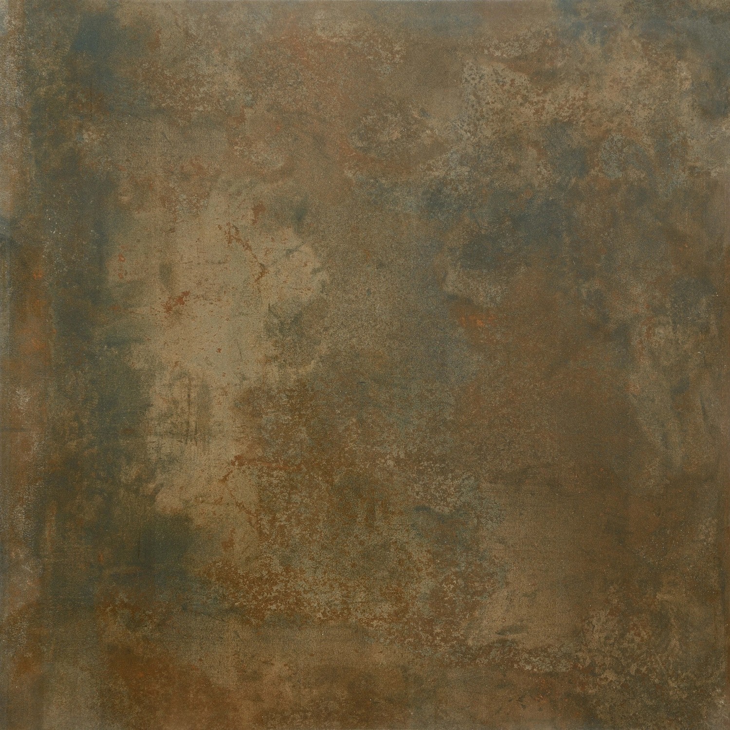 Bodenfliese Feinsteinzeug Mettalique kupfer Kupfer 120 cm x 120 cm