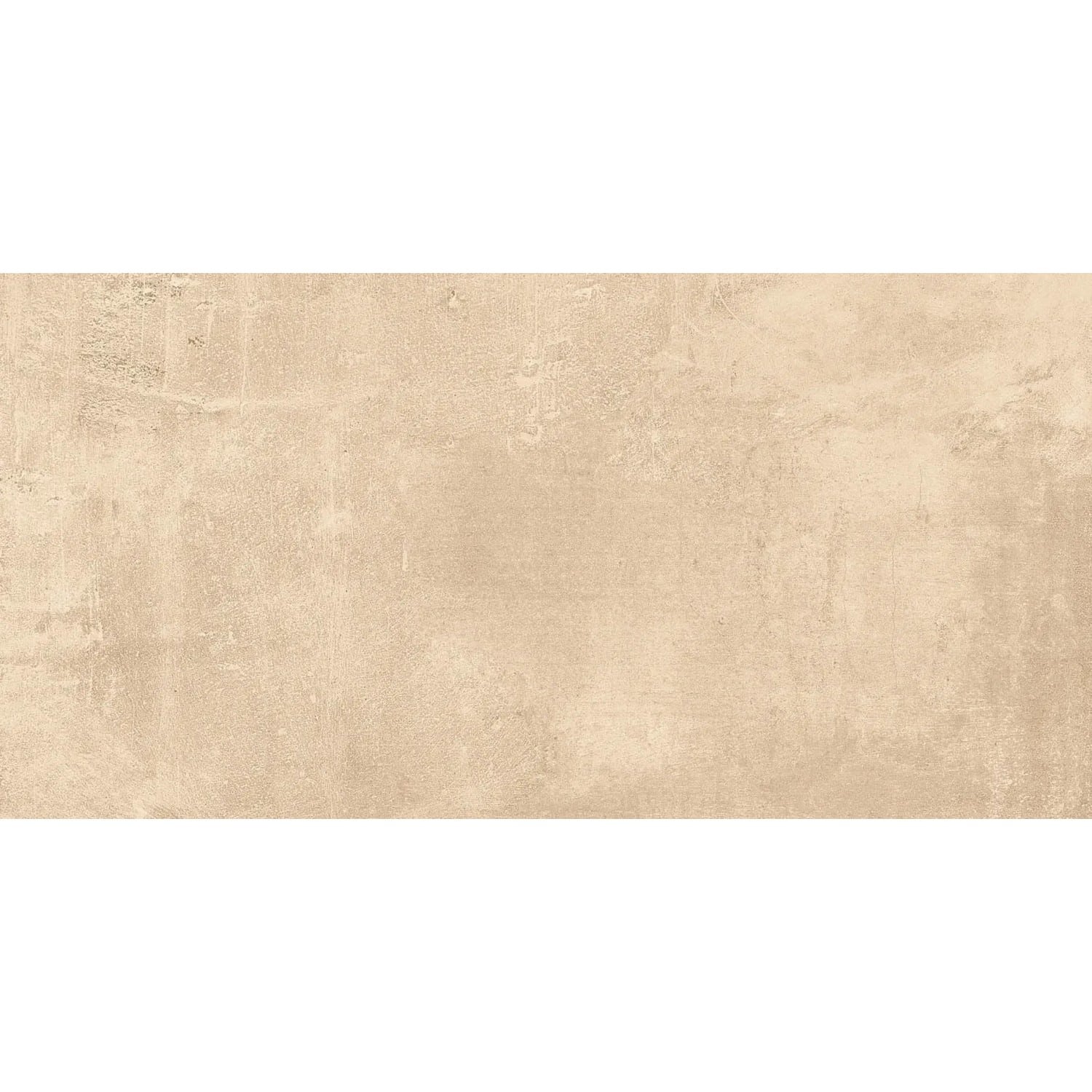 Bodenfliese Feinsteinzeug New concrete beige Beige Glasiert Matt 60 cm x 30 cm