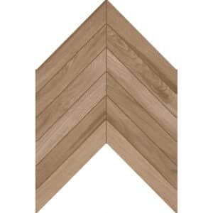 Bodenfliese Feinsteinzeug Nordic noce Glasiert Matt 60 cm x 40 cm