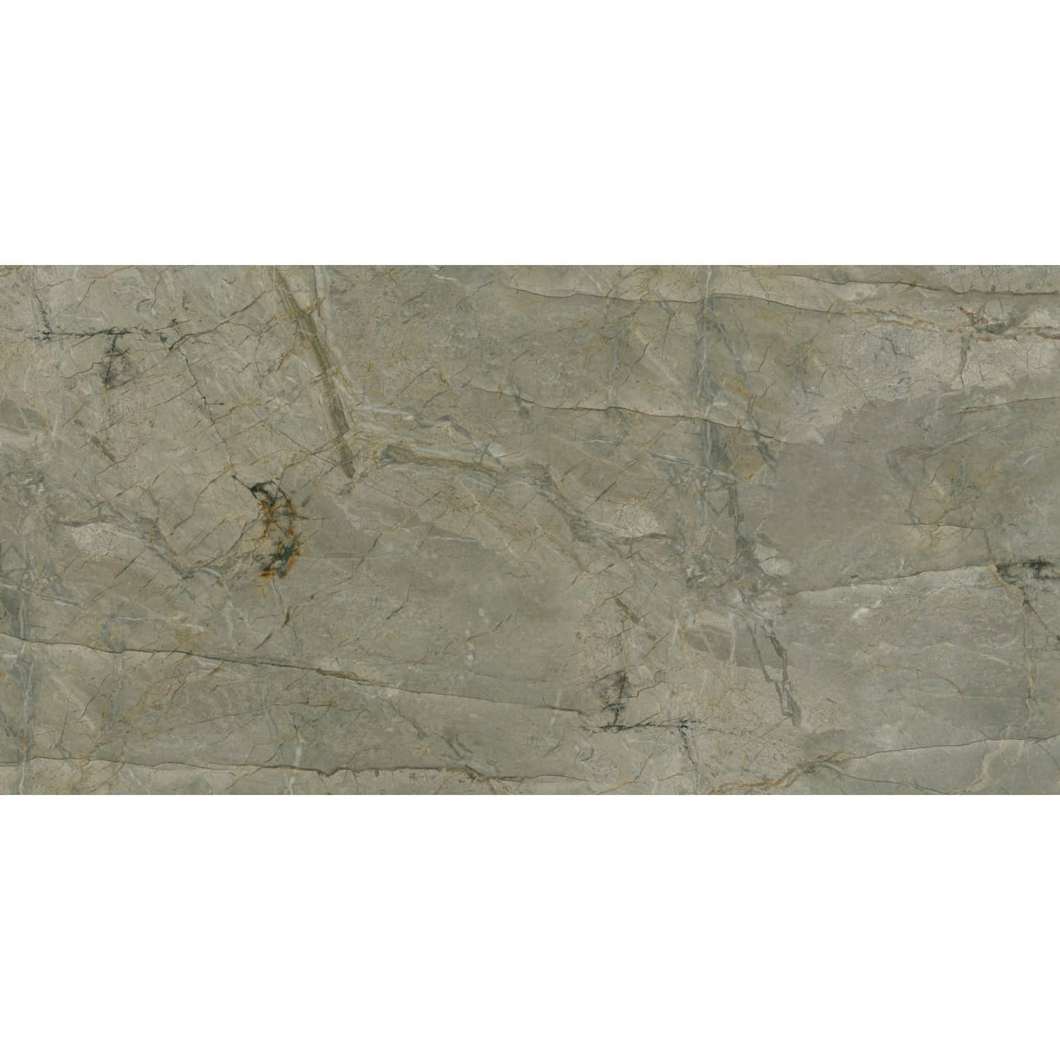 Bodenfliese Feinsteinzeug Ravenna grey Grau Glasiert Poliert 60 cm x 120 cm
