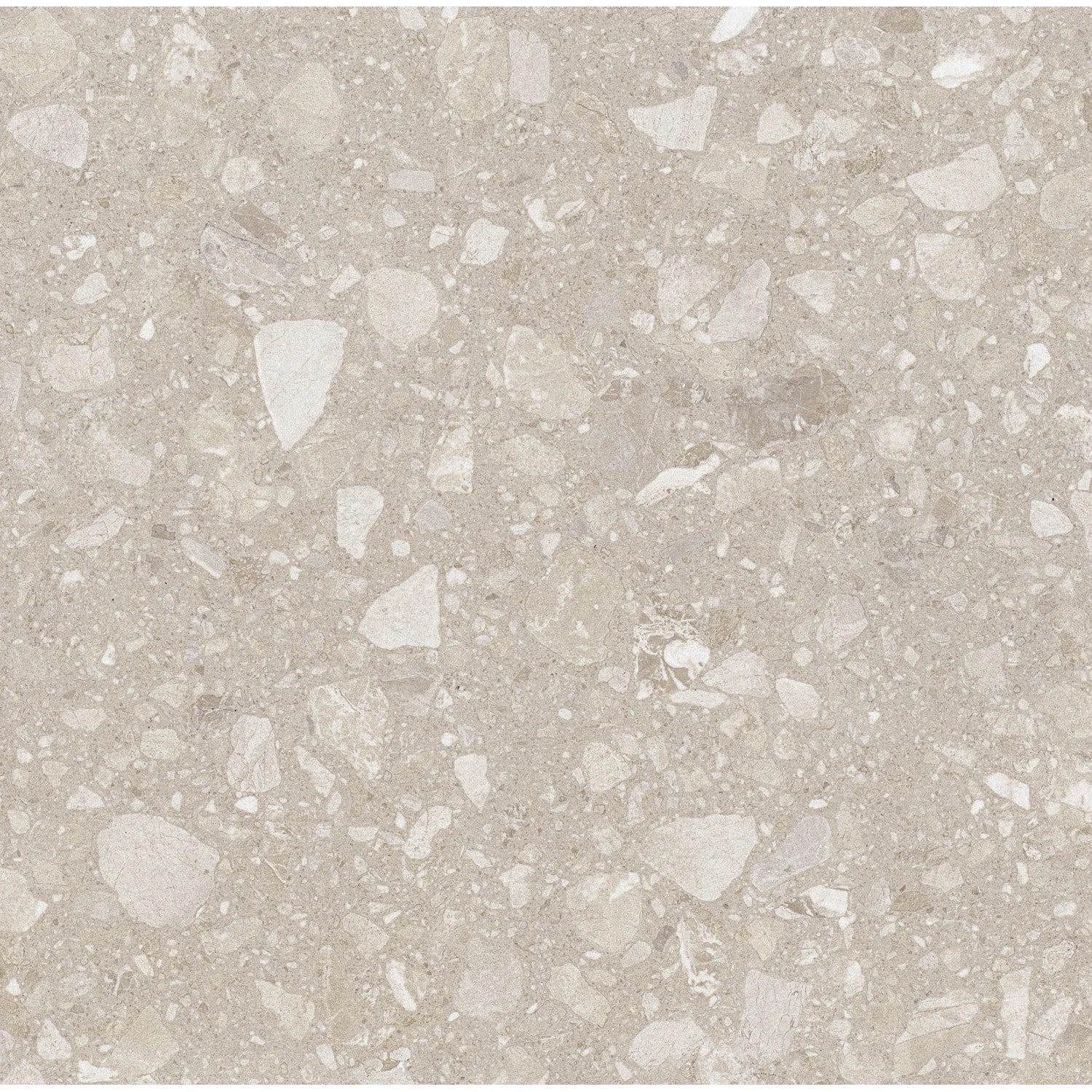 Bodenfliese Feinsteinzeug Terra beige Beige Glasiert Matt 60 cm x 60 cm