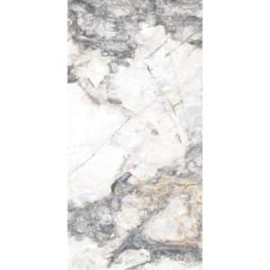 Bodenfliese Feinsteinzeug Versage weiss Weiß Glasiert Poliert 60 cm x 120 cm