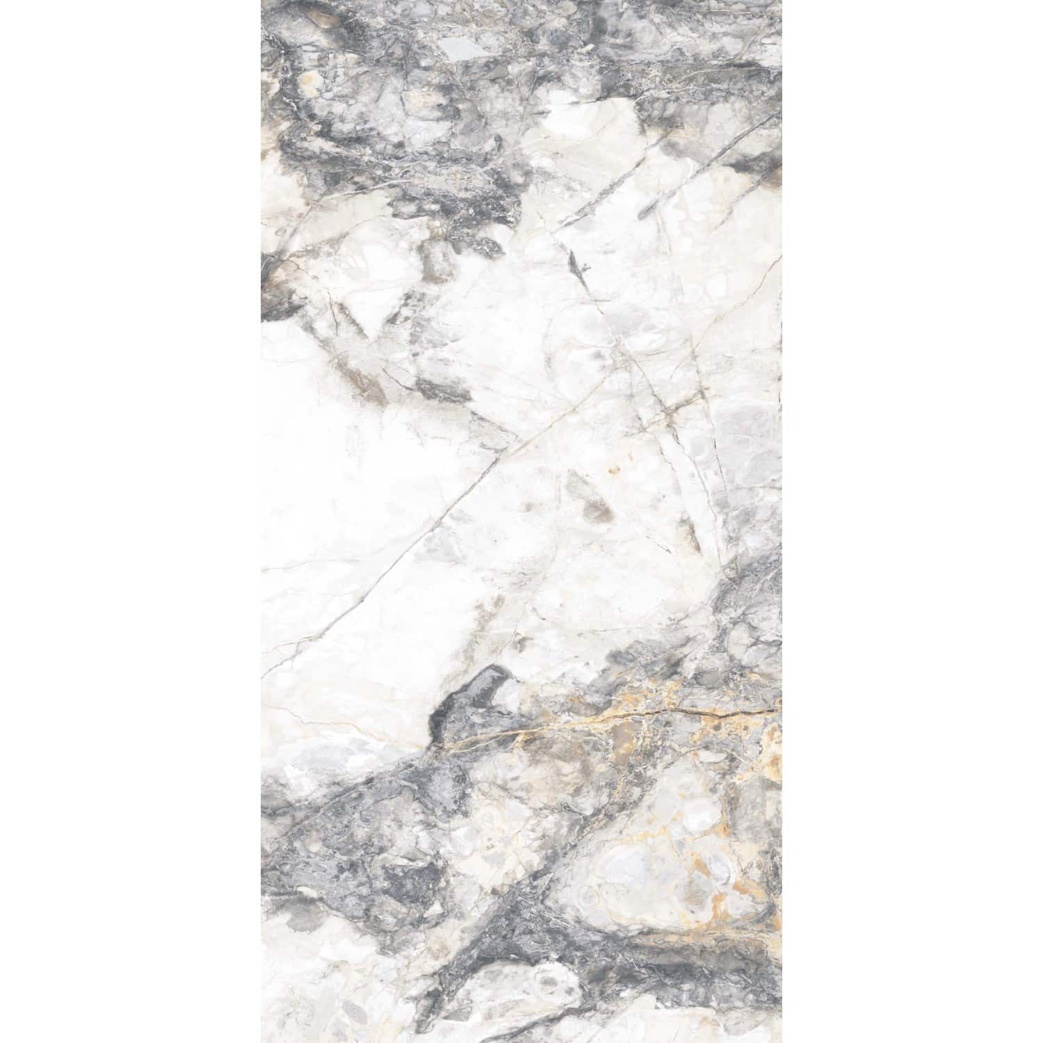 Bodenfliese Feinsteinzeug Versage weiss Weiß Glasiert Poliert 60 cm x 120 cm