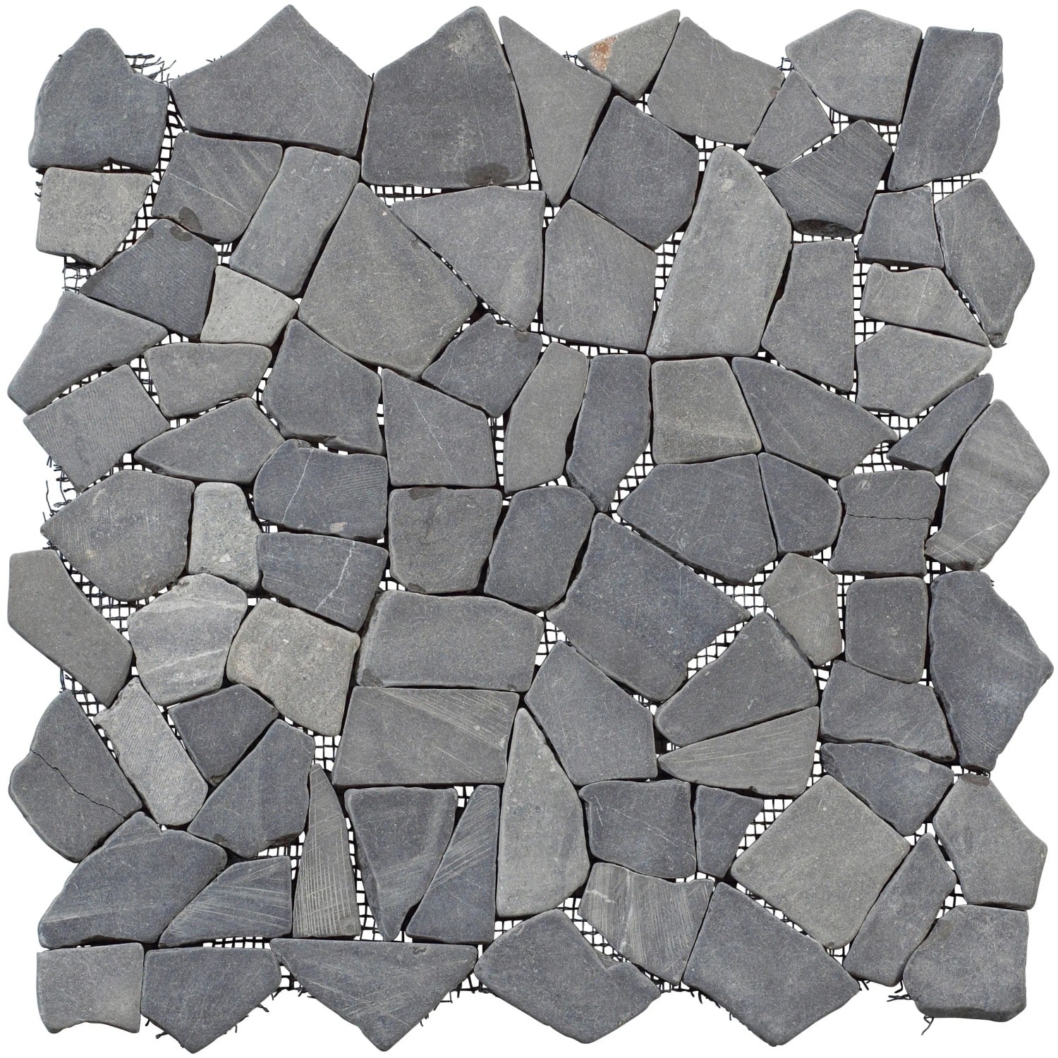 Bruchmosaikmatte Schwarz-Braun 30