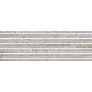 Cersanit Wandfliese Moonrow Steingut Grau Strukturiert 29 cm x 89 cm