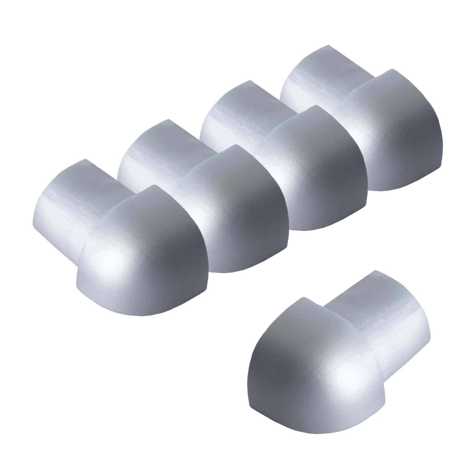 Dalsys Außeneck Fliesenschiene Viertelkreis 5x 12