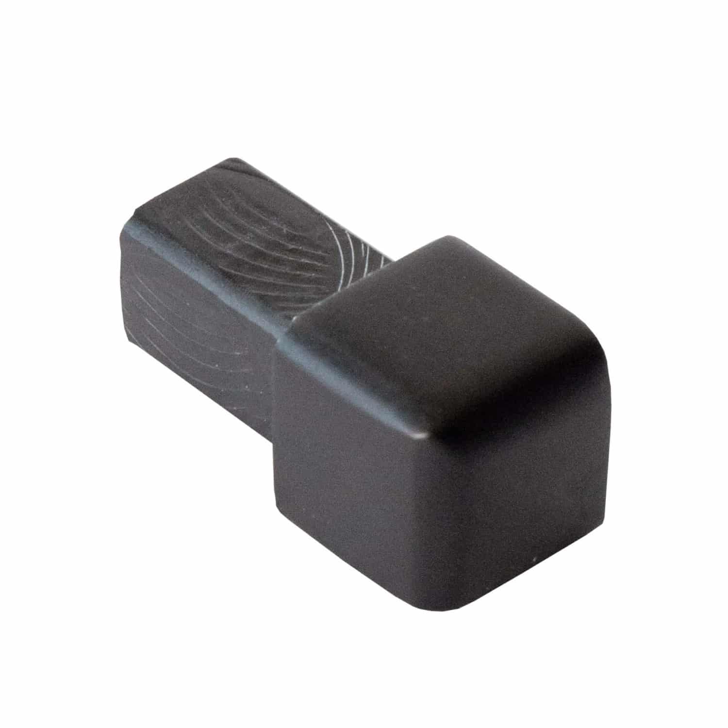 Dalsys Endstück Quadratprofil 8mm Alu Eloxiert Schwarz Eckstücke