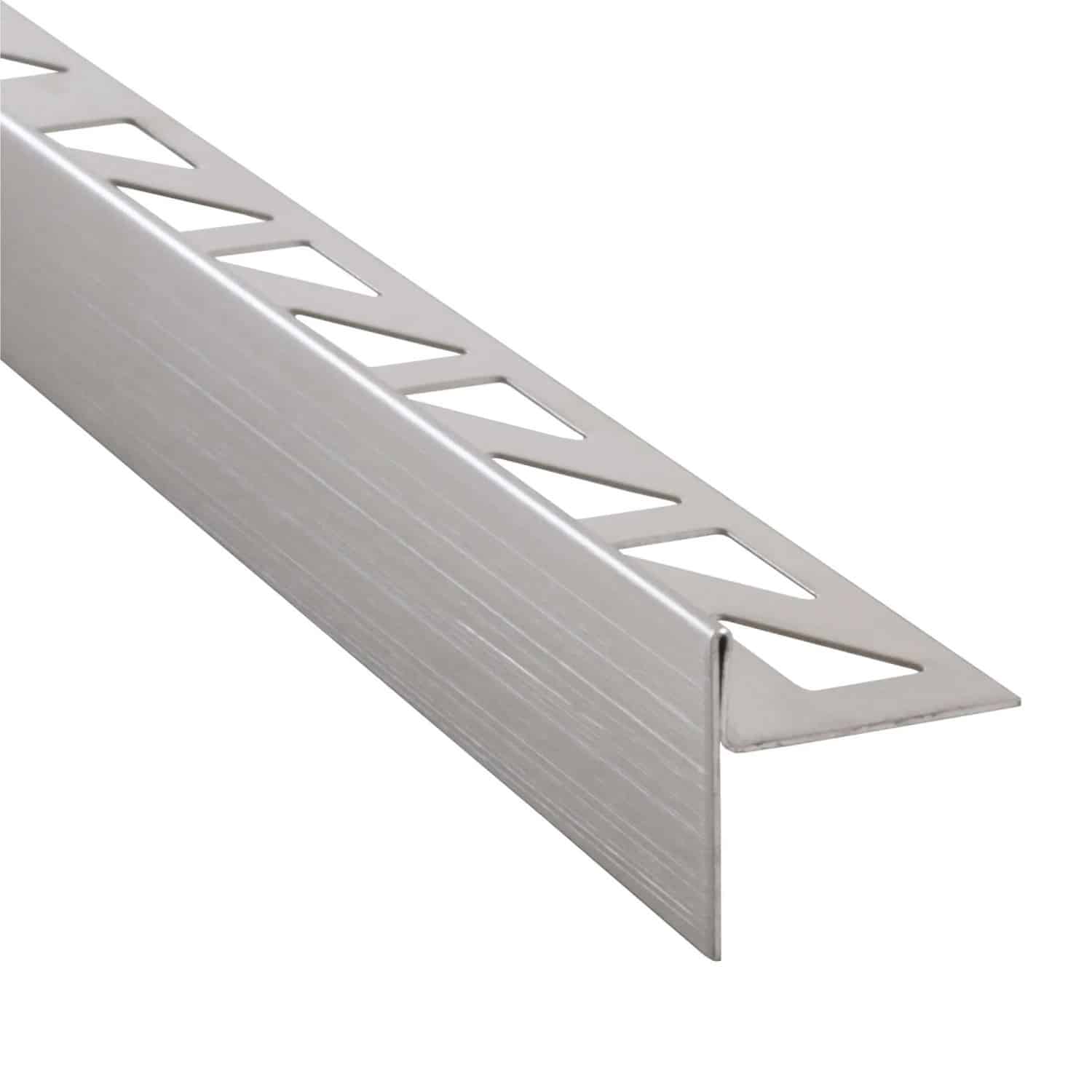 Dalsys Gefällekeil 148cm x 10mm Links Edelstahl Silber für Begehbare Dusche