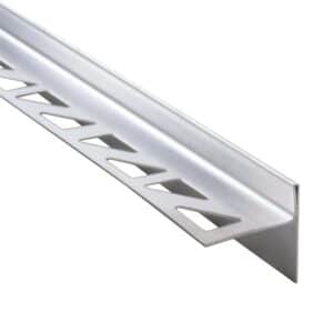 Dalsys Gefällekeil 200cm x 10mm Rechts Edelstahl Silber für Begehbare Dusche
