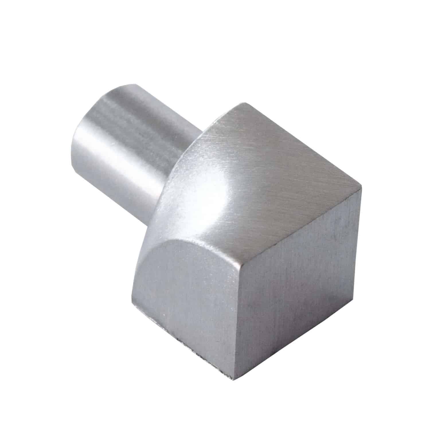 Dalsys Inneneck Fliesenschiene Viertelkreis 10mm Edelstahl Gebürstet