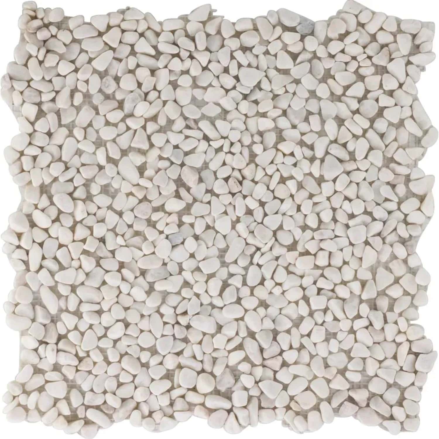 Flusskiesel White Matt 30