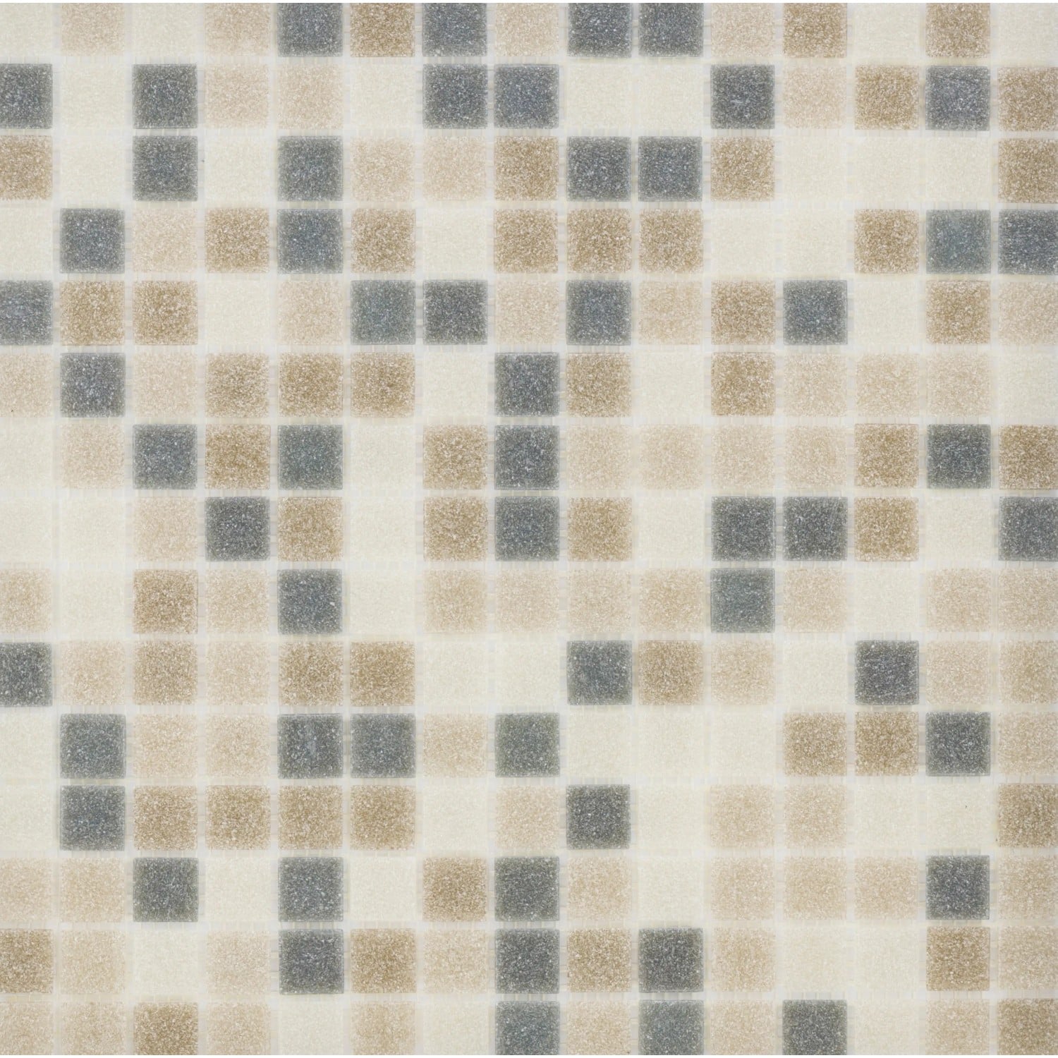 Glasmosaikmatte Grey-Brown-Beige 32