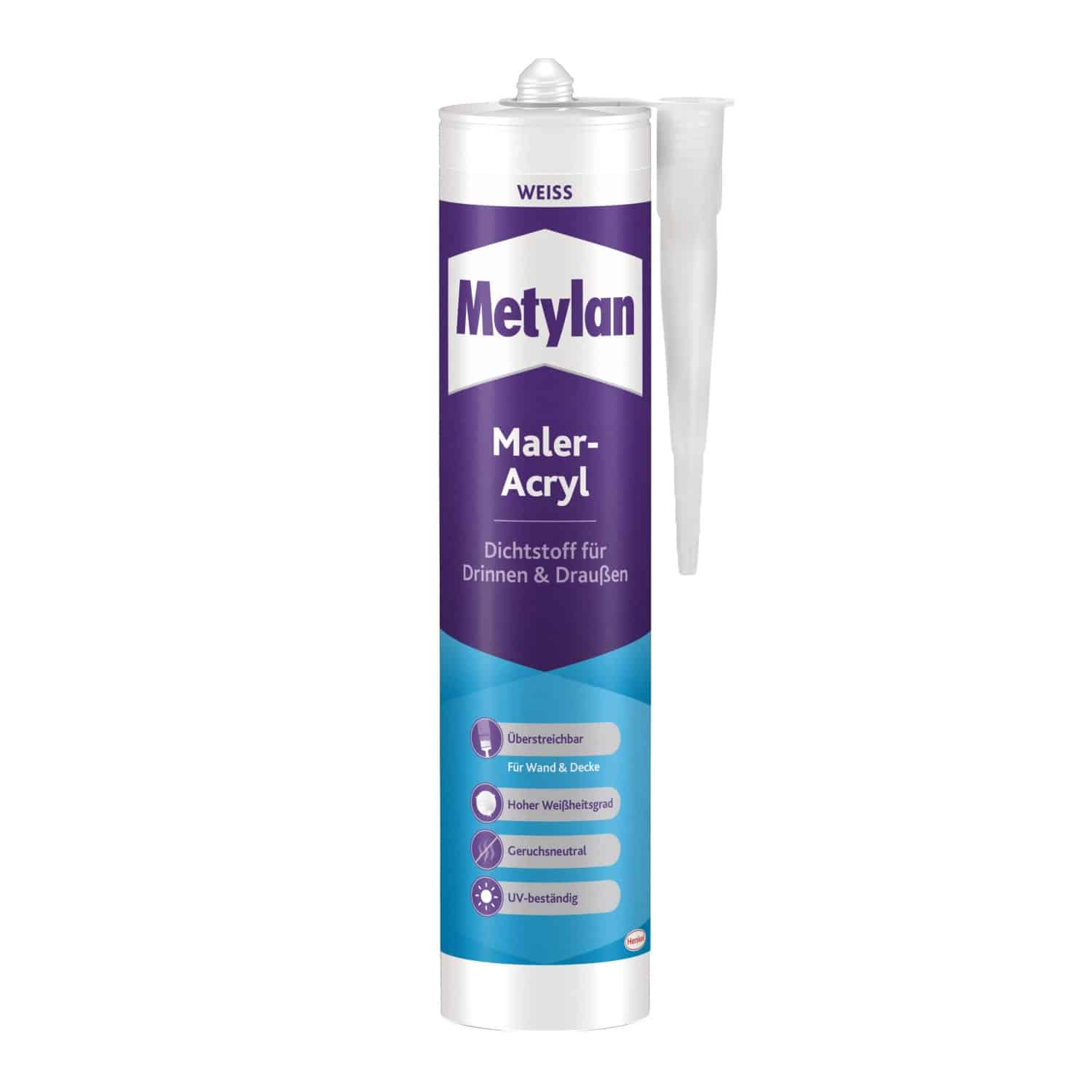 Metylan Maleracryl Wand & Decke 300 ml Weiß