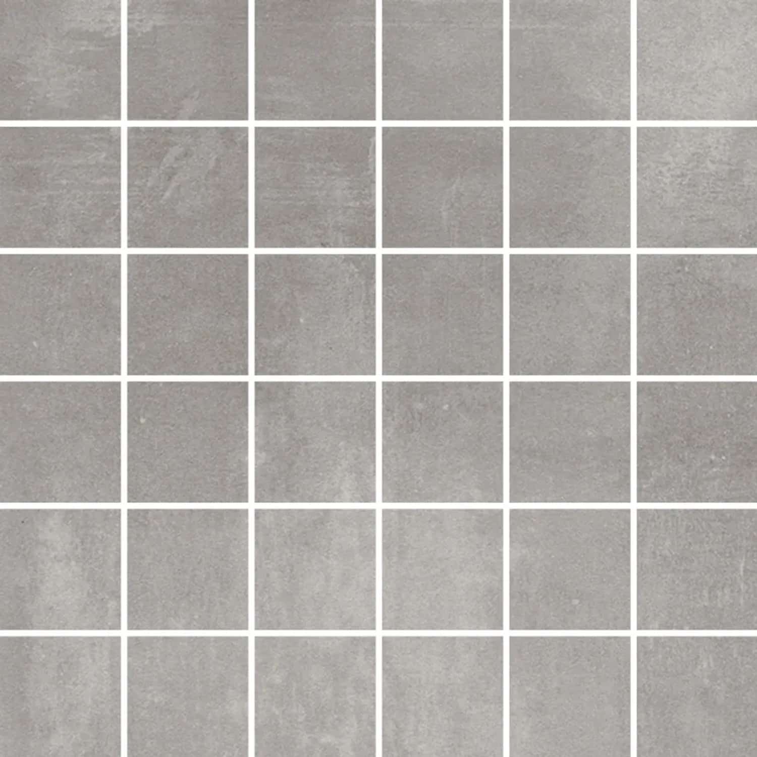 Mosaikfliese Denver Feinsteinzeug Grau 30 cm x 30 cm