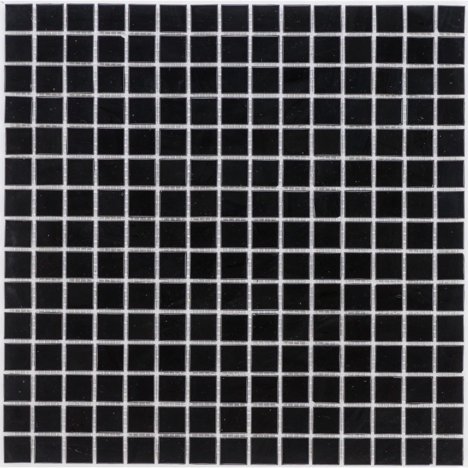 Mosaikmatte Art Glas Schwarz 32