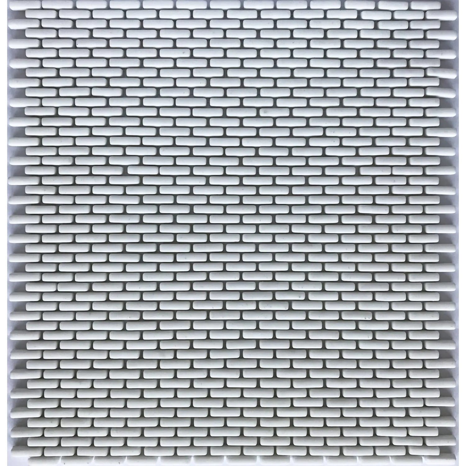 Mosaikmatte Cube 2 Glas Weiß 27