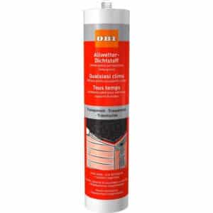 OBI Allwetter Dichtstoff Transparent 310 ml