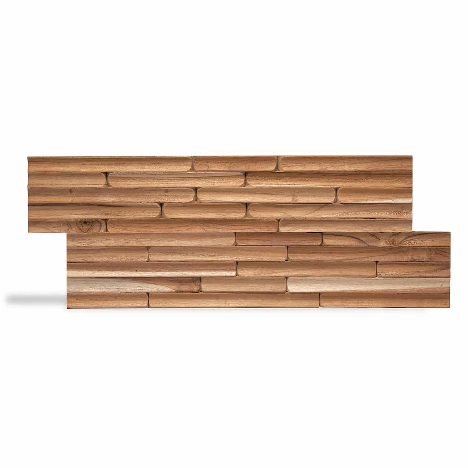Rebel of Styles Holzverblender UltraWood Concave 50 cm x 20 cm Braun