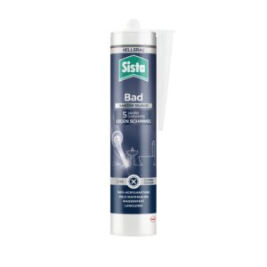 Sista Bad Sanitär Silikon 280 ml Kartusche Hellgrau