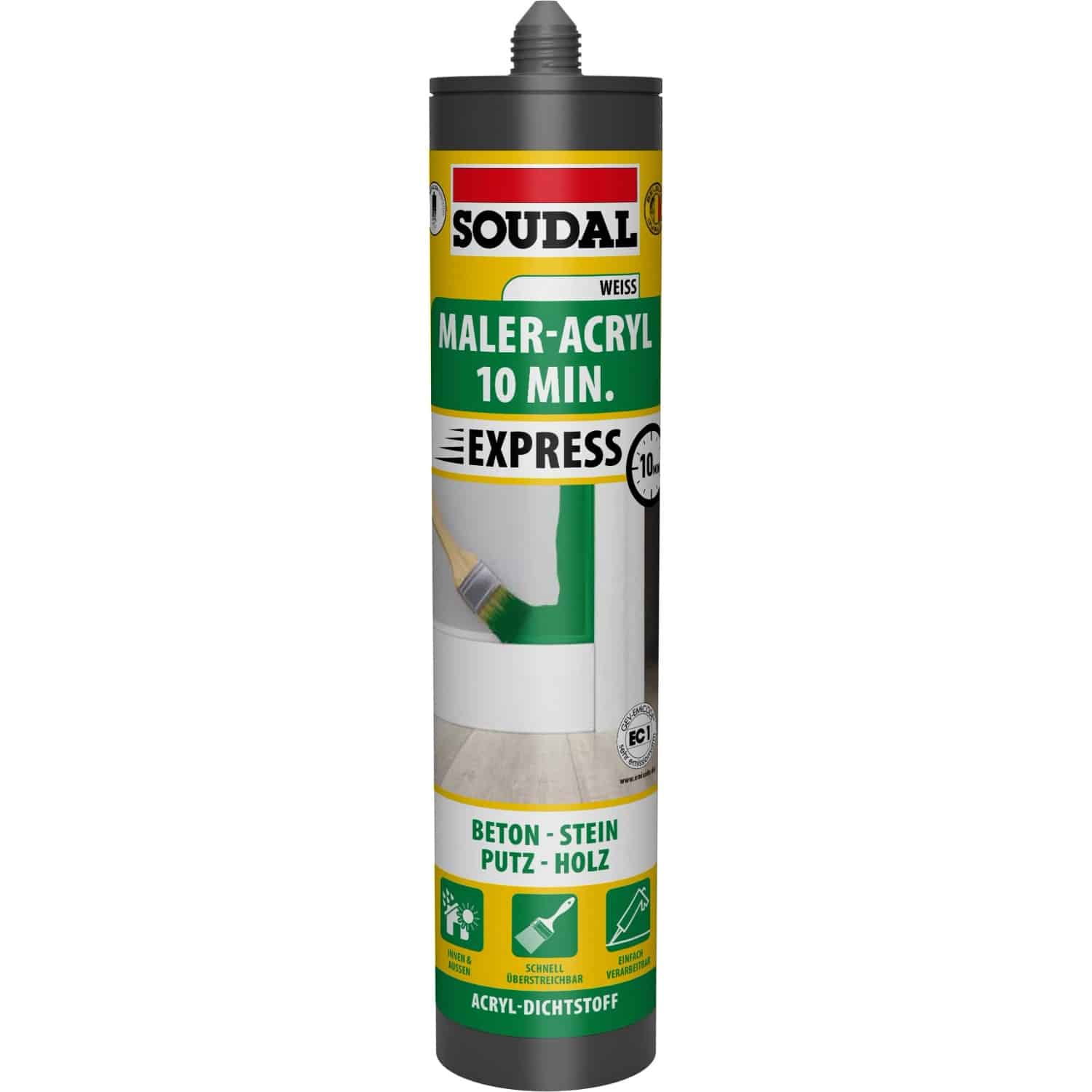 Soudal Maleracryl 10 min-Express Weiß 300 ml