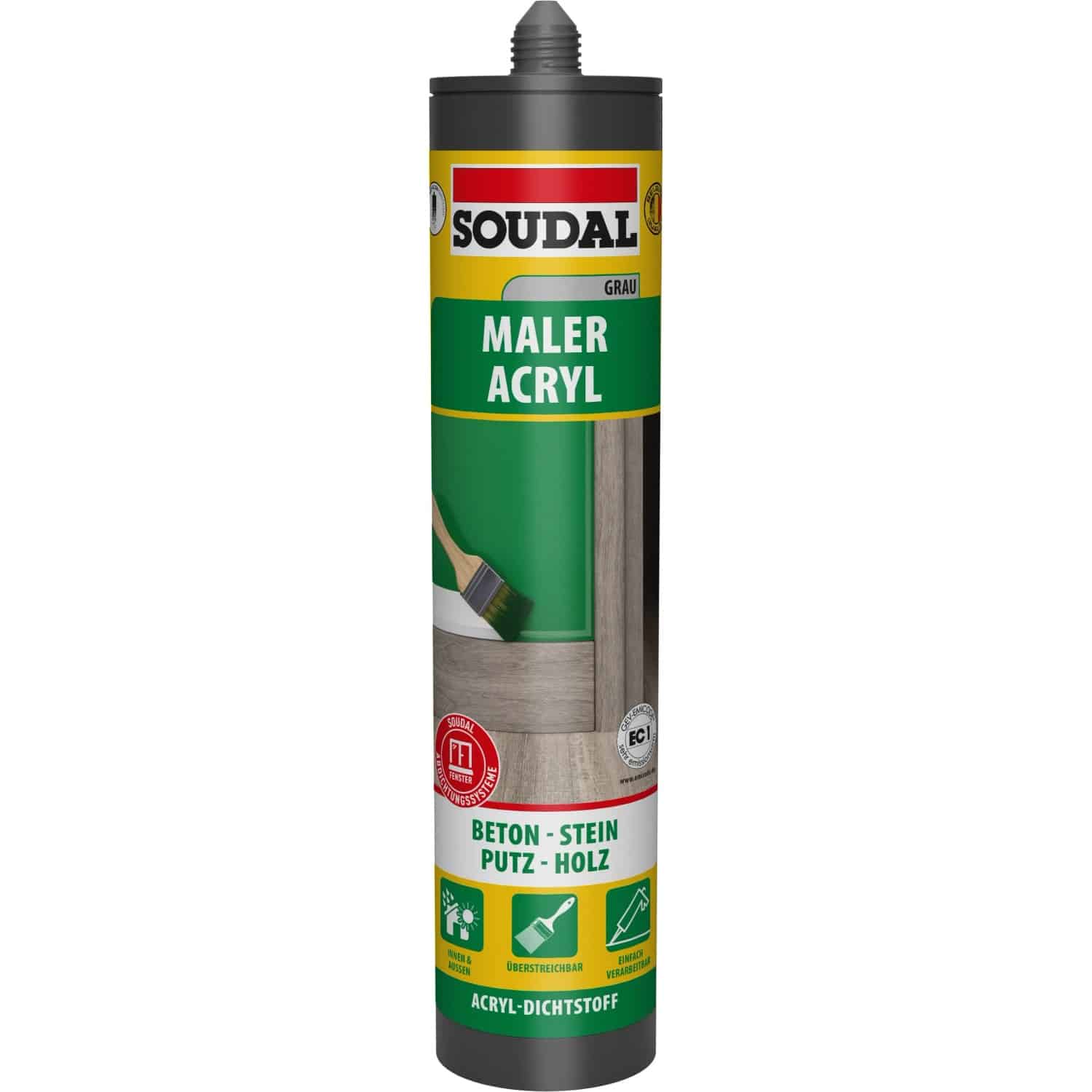 Soudal Maleracryl Grau 300 ml