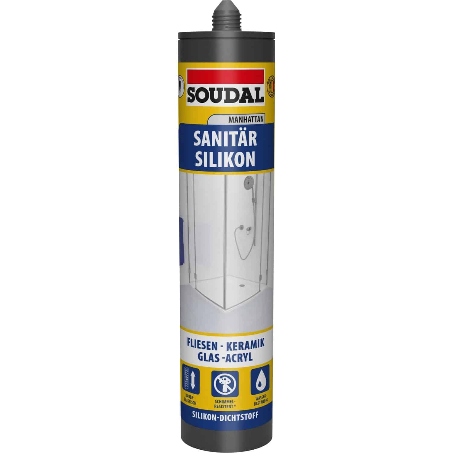 Soudal Sanitär Silikon Manhattan 300 ml