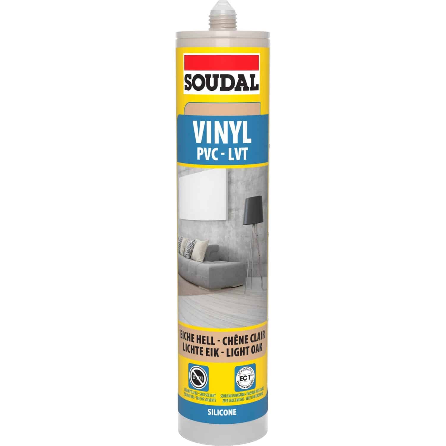 Soudal Vinyl- & PVC-Dichtstoff Eiche hell 290 ml
