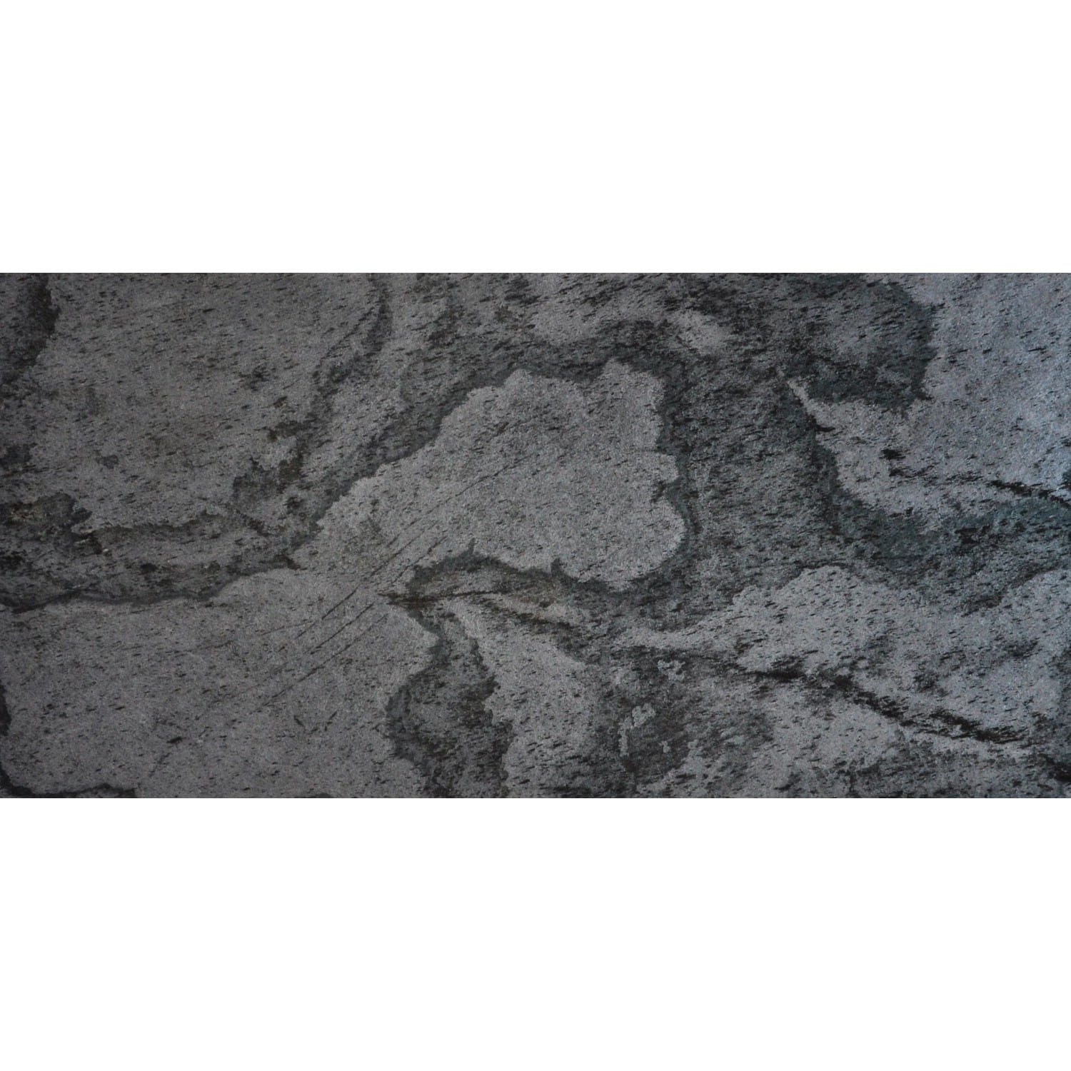 Steinfurnier Glänzend Silber 2.0 Naturstein 60 cm x 120 cm