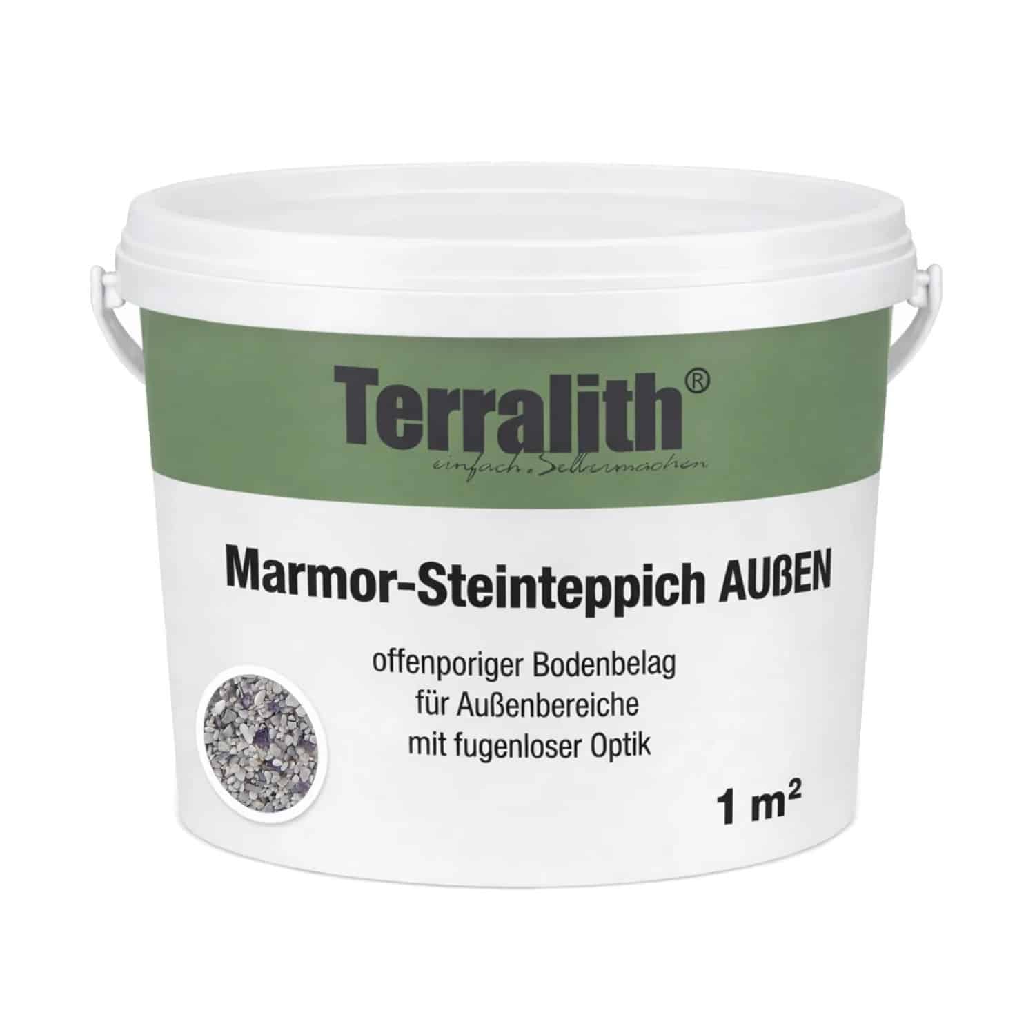 Terralith Edelsteinteppich Amethyst Nebula 1 m² Außen