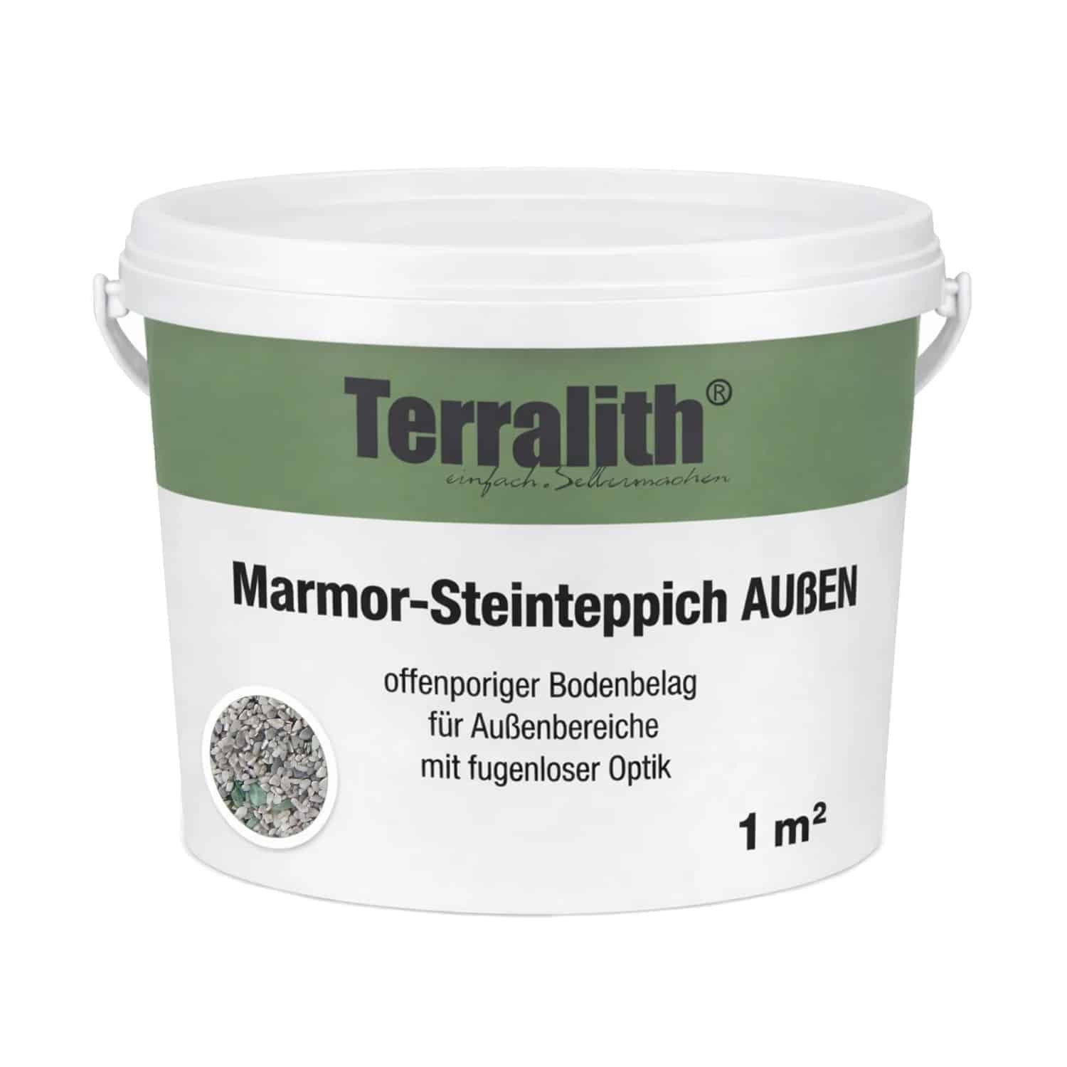 Terralith Edelsteinteppich Aventurin Nebula 1 m² Außen