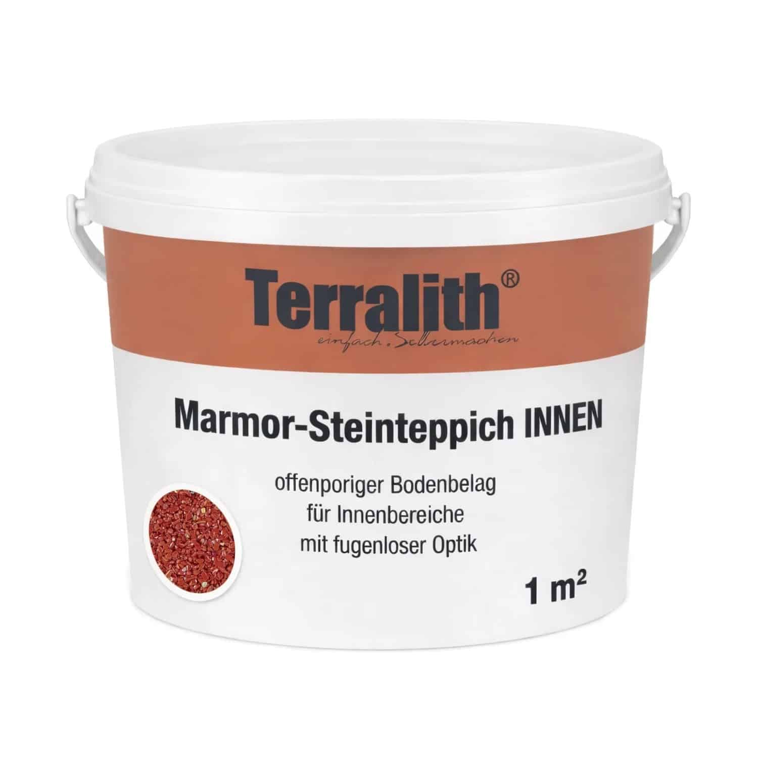 Terralith Edelsteinteppich Jaspis 1 m² Innen