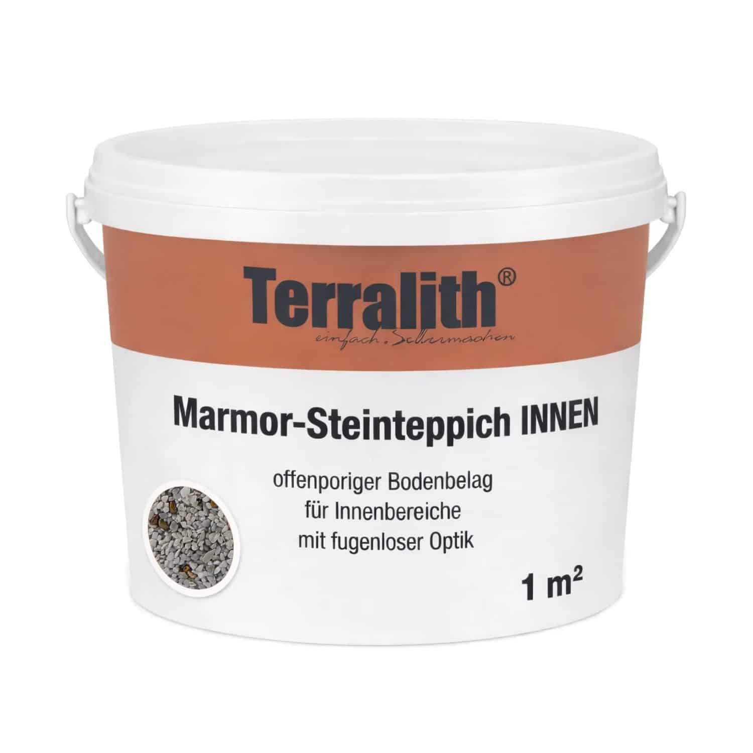 Terralith Edelsteinteppich Tigerauge Nebula 1 m² Innen