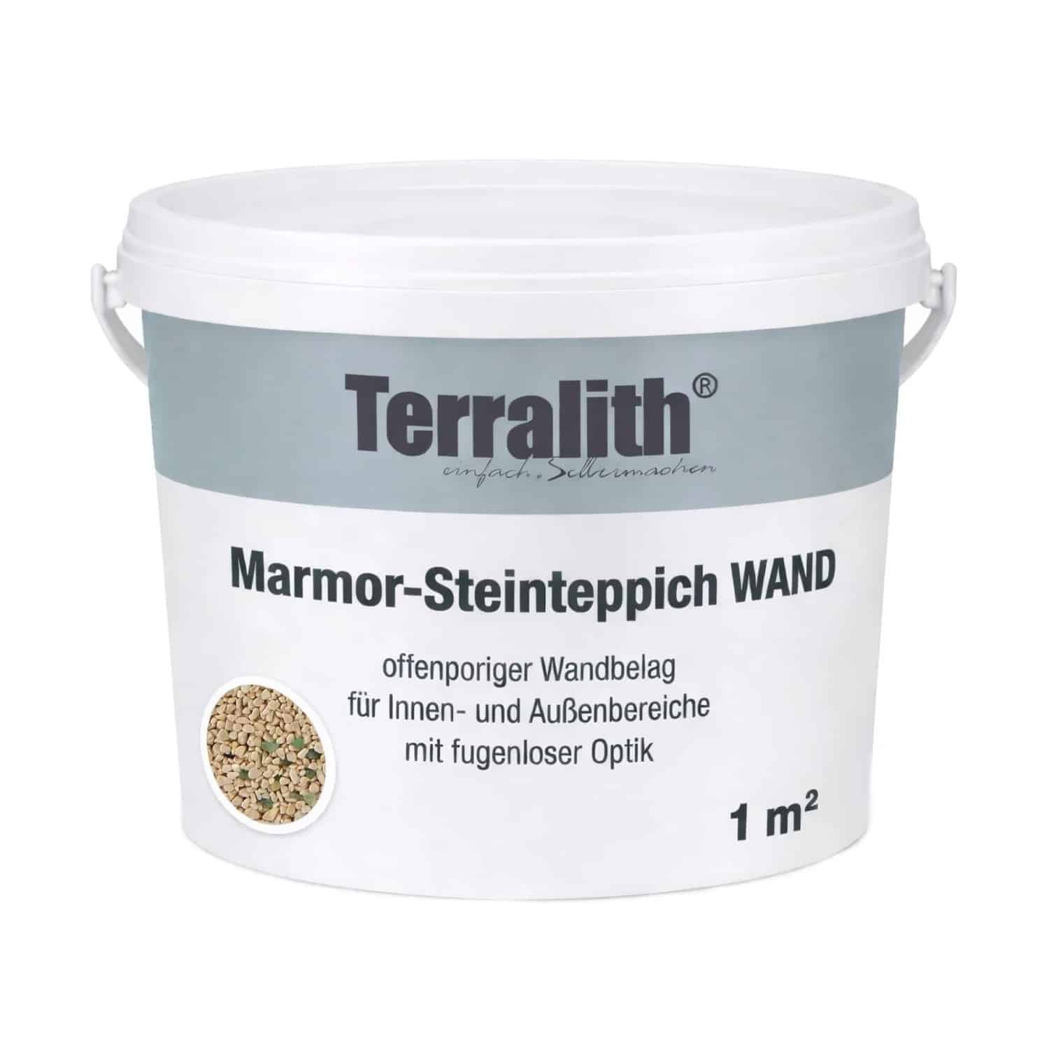Terralith Edelsteinteppich Wand Aventurin Crema für 1 m²